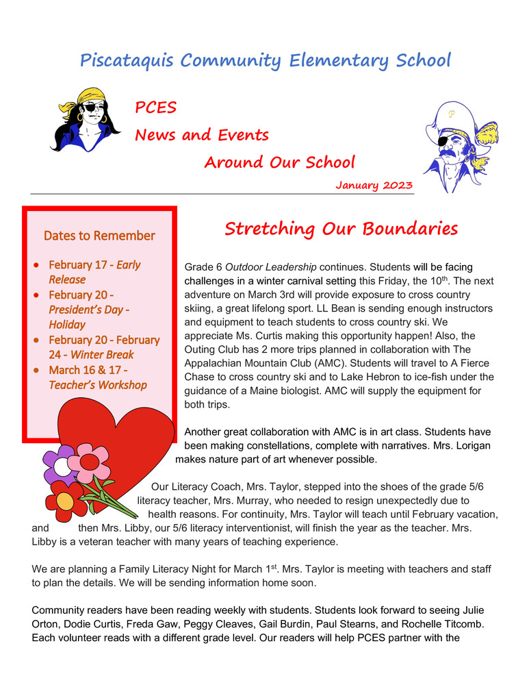 Jan23 News letter